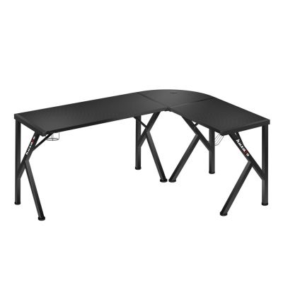 5. Huzaro Hero 6.3 Schwarzer Gaming-Schreibtisch