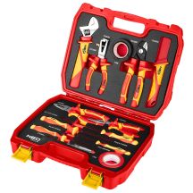 Elektriker-Set im 13-teiligen Koffer