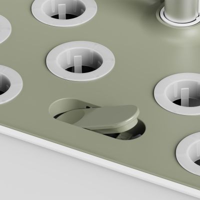 6. GREENBLUE SMARTES INDOOR-ANBAUSYSTEM, SMARTES PFLANZENTOPF, FASSUNGSVERMÖGEN 4 L, FÜR 12 PFLANZEN, VOLLSPEKTRUM-LEDS