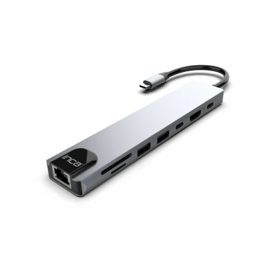 Inca ITPC-7T USB-Typ-C-Hubs und -Konzentratoren 1000 Mbit/s Aluminium
