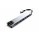 Inca ITPC-7T USB-Typ-C-Hubs und -Konzentratoren 1000 Mbit/s Aluminium