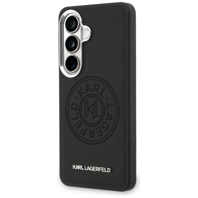2. Karl Lagerfeld Perforierte KL MagSafe Hülle für Samsung Galaxy S26+ - Schwarz