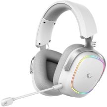 Rampage RETSU Kopfhörer, kabellos, On-Ear, Bluetooth 2,4 GHz, RGB, Weiß