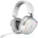 Rampage RETSU Kopfhörer, kabellos, On-Ear, Bluetooth 2,4 GHz, RGB, Weiß