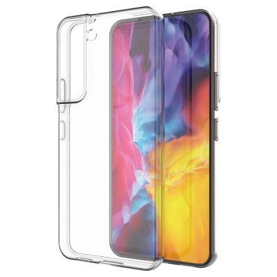 5. Ultraklare 0,5 mm dicke Gel-Schutzhülle für Samsung Galaxy S22+ (S22 Plus), transparent