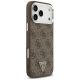 4. Guess 4G Triangle Logo MagSafe Hülle für iPhone 17 Pro Max - Braun