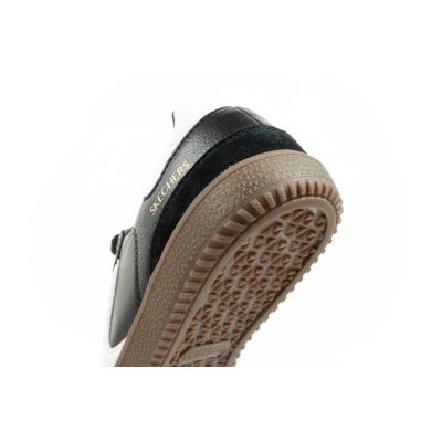7. Skechers Kickoff Damen Sportschuhe Sneakers Schwarz Leder
