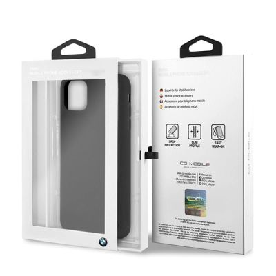 7. BMW Silikonhülle für iPhone 11 Pro Max – Schwarz
