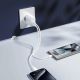 10. Joyroom JR-TCF12 Netzladegerät 2x USB-C 20W PD / QC 3.0 - Weiß