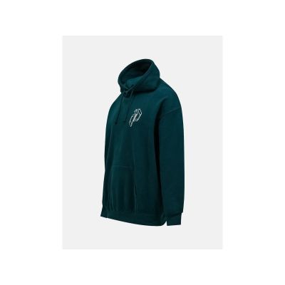 2. PEAK PERFORMANCE M Terry Graphic Hood grün
