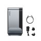 14. Baseus UnionJoy USB-C Dockingstation (2x HDMI 4K@60Hz, 1x DisplayPort 4K@60Hz, 3x USB-A 3.0, 2x USB-C 3.0, 2x USB-A 2.0, 1x RJ45 PD PC, 1x SD+TF, 1x 3,5-mm-Klinkenanschluss) – Grau
