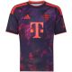 adidas FC Bayern 26/27 Auswärtstrikot lila Kindertrikot JZ3094