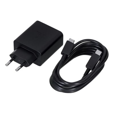 4. Samsung 50W Netzteil Duo, Schwarz