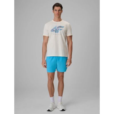 3. Herren-T-Shirt mit Aufdruck, regulär, Größe 4F 4FRSS26TTSHM4295-11S