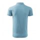 8. Malfini Single J. M MLI-20215 blaues Poloshirt
