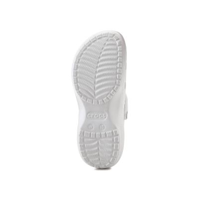 7. Crocs Classic Platform Glitter Clog W 207241-0WV Kreide