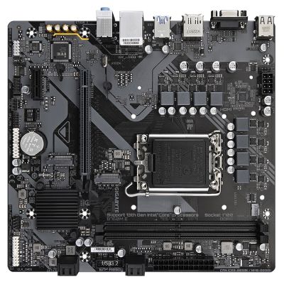 4. GIGABYTE B760M E Intel B760 LGA 1700 Micro-ATX-Mainboard