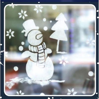 7. Künstliches Schneespray zur Dekoration von Weihnachtsbaum und Fenster, 150 ml