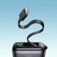 13. Joyroom JR-PBF27 10000 mAh 22,5 W Powerbank mit integrierten USB-C- und Lightning Kabeln - Schwarz