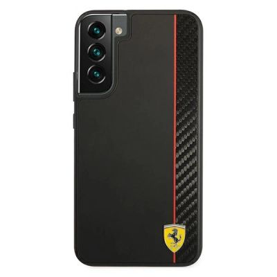 3. Ferrari FESAXHCS22MBK S22+ S906 schwarz/schwarz Hartschalenkoffer On Track Carbon Stripe
