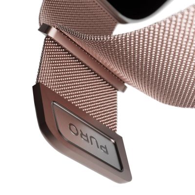 8. Puro Milanese Edelstahlarmband für Apple Watch 38 / 40 / 41 mm - Rosa