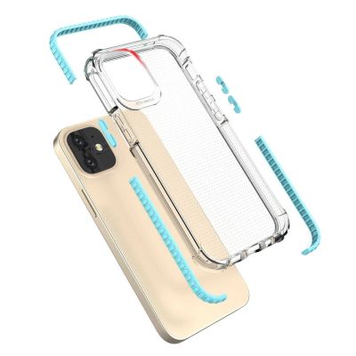 2. Spring Case Silikon Gel robust Handyhülle Schutzhülle für iPhone 12 mini grün