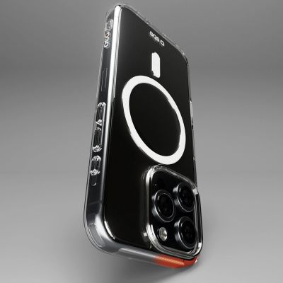 4. SBS Extreme Mag D3O MagSafe Hülle für iPhone 16 Pro Max – transparent
