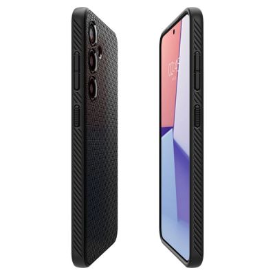 8. Spigen Liquid Air Hülle für Samsung Galaxy S24 – mattschwarz