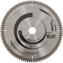 Sägeblatt 254x32,2x30mm 96 Zähne BOSCH