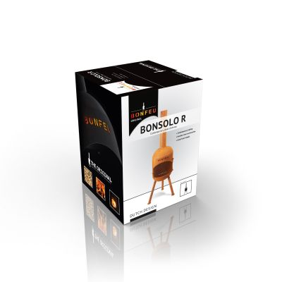 20. Bonfeu Bonsolo Gartenkamin rostig 3401R
