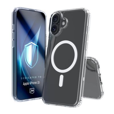 3mk Armor MagCase für iPhone 16 - transparent
