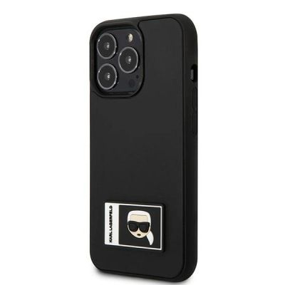 2. Karl Lagerfeld Ikonik Patch Case für iPhone 13 Pro Max – Schwarz