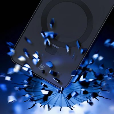 3. 3mk Smoke Case Mag&Stand für Samsung Galaxy S25 - schwarz