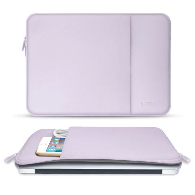 6. Tech-Protect Neopren-Laptoptasche 14 Zoll, Violett