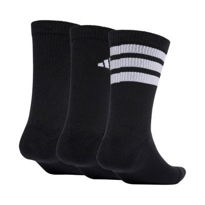 2. adidas Logo 3 Paar Socken Schwarz JI6315