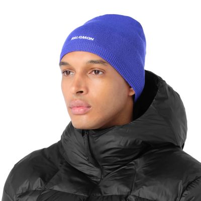 2. Salomon Beanie LC2939600 Marineblau OSFA