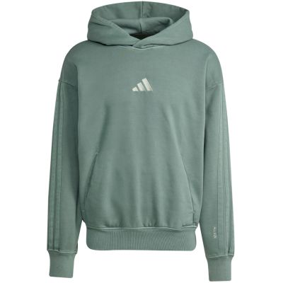 8. Herren-Sweatshirt adidas A SZN W FL HD grün JL6538