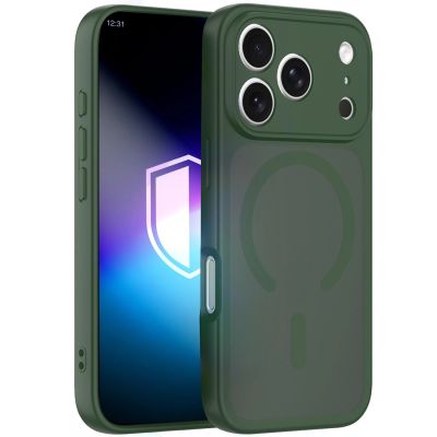 3mk Misty MagCase für iPhone 17 Pro Max – Grün