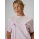 4. Locker geschnittenes Damen-T-Shirt mit Aufdruck 4F 4FRSS26TTSHF3882-56S