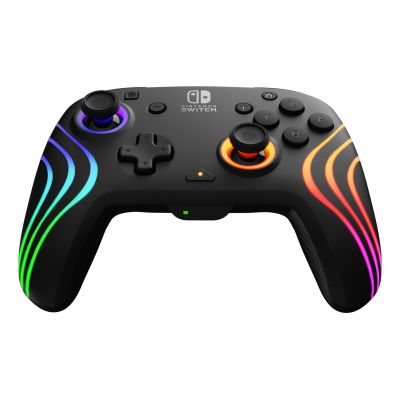 4. PDP Afterglow Wave Black USB-Gamepad (Analog/Digital) für Nintendo Switch, Nintendo Switch Lite und Nintendo Switch OLED