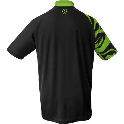2. Harrows Rapide Poloshirt in Schwarz und Grün