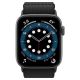 3. Spigen Fit Lite Armband für Apple Watch 4/5/6/7/8/9/SE/Ultra (42/44/45/49 mm) – Schwarz