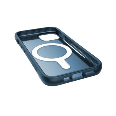 5. Raptic X-Doria Clutch Case iPhone 14 mit MagSafe Backcover blau