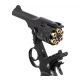 2. WEBLEY MKVI .455 Polizeirevolver, Kal. 4,5 mm, Diabolo, 6-Schuss-Patronen, 4"-Lauf, CO2 Black Ekp do17J