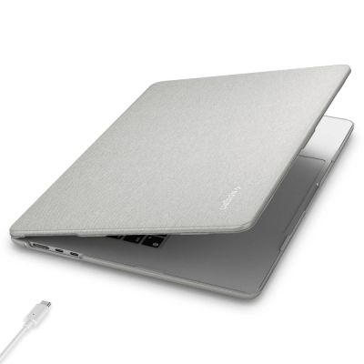 2. Spigen Urban Fit Hülle für MacBook Air 15" 2023 / 2024 / 2025 / 2026 - Grau