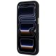5. Guess Grained & Big Resin Logo Case für iPhone 18 Pro Max / 17 Pro Max - Schwarz