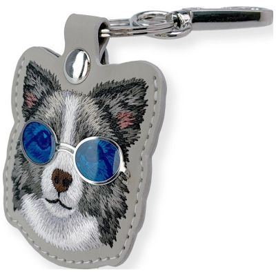 3. Nimmy Brillen-Etui für coole und niedliche Hunde-Tracker - Grau
