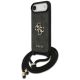 2. Guess 4G Big Logo Cord Strap Crossbody Case für iPhone Air - Schwarz