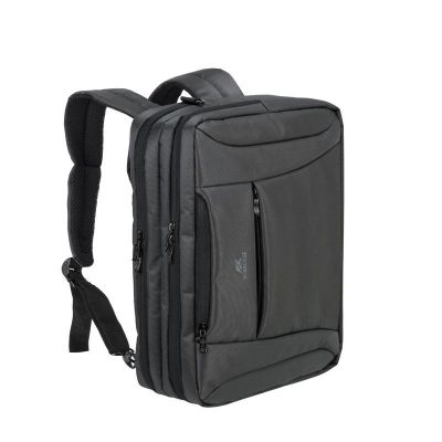 3. RIVACASE TASCHE/RUCKSACK FÜR 16" CENTRAL-LAPTOPS, SCHWARZ, TASCHE ZUM RUCKSACK VERWANDELBAR