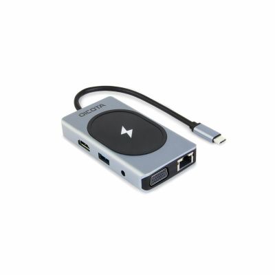 2. DICOTA D32059 USB-Type-C-Hubs und -Konzentratoren, Schwarz, Silber